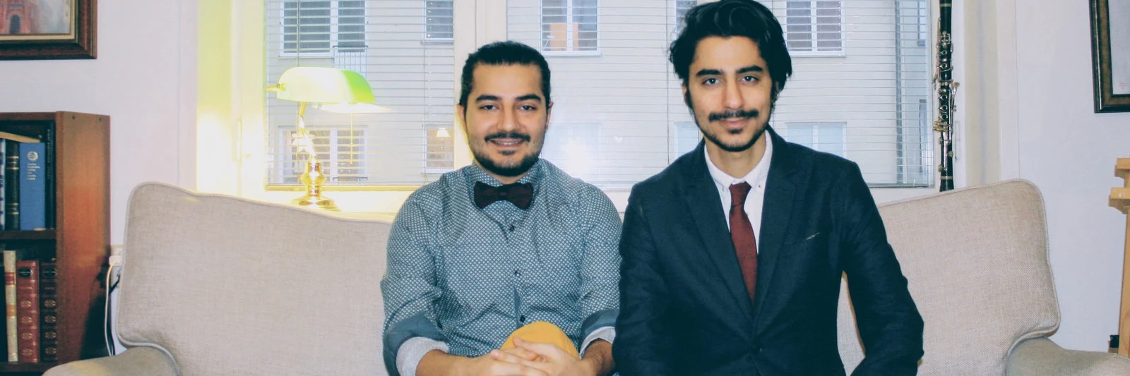Monok’s founders seated together in the image accompanying Breakit’s podcast episode.
